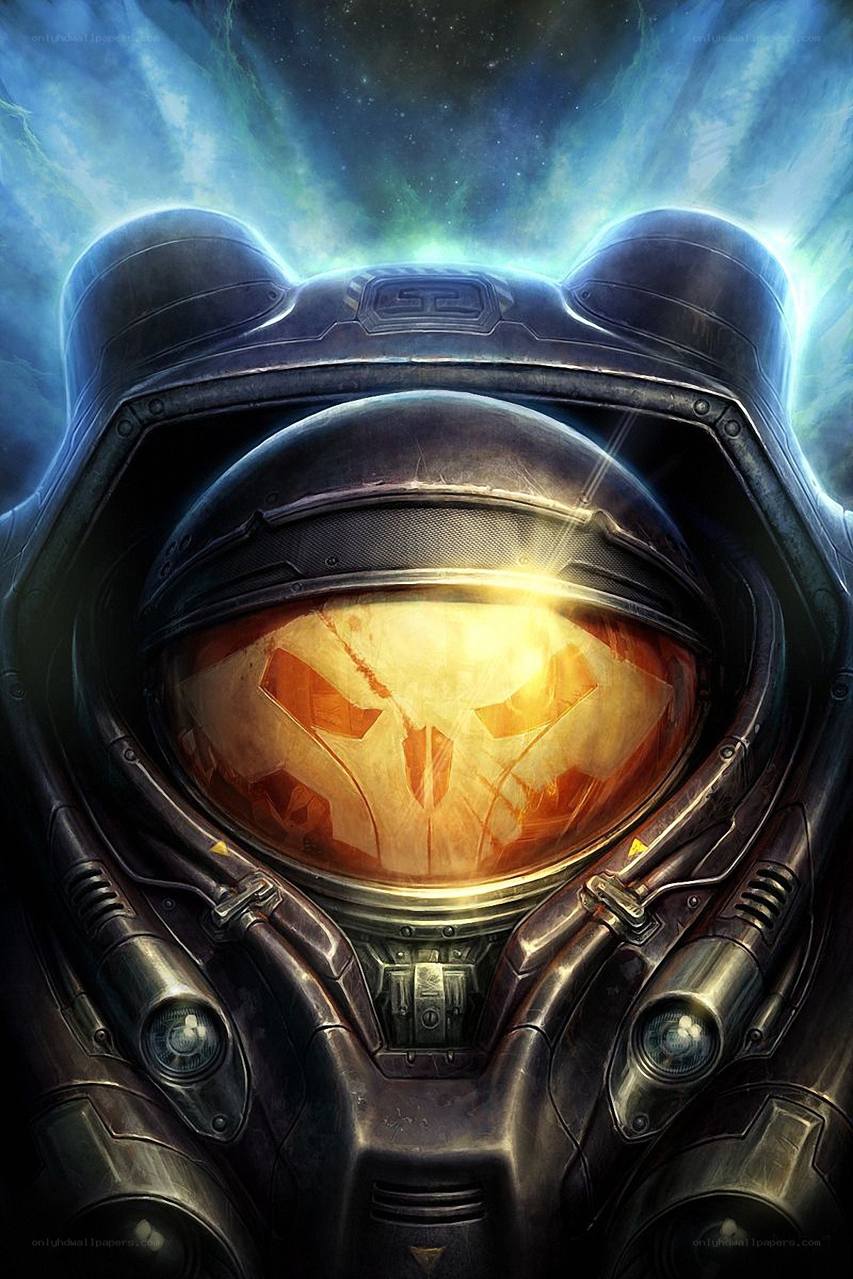 Halo Spartan in space