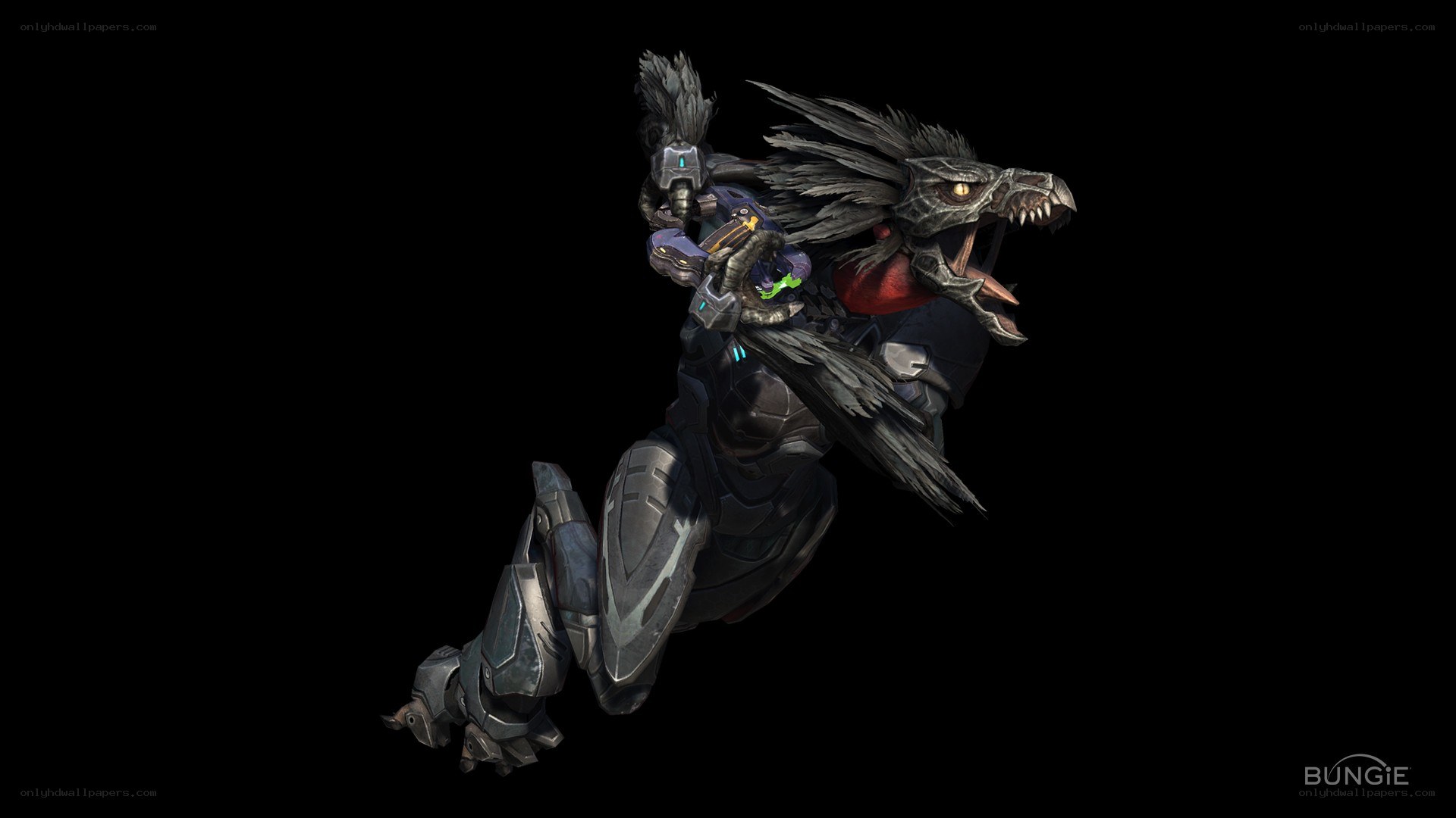 Halo Spartan on a creature