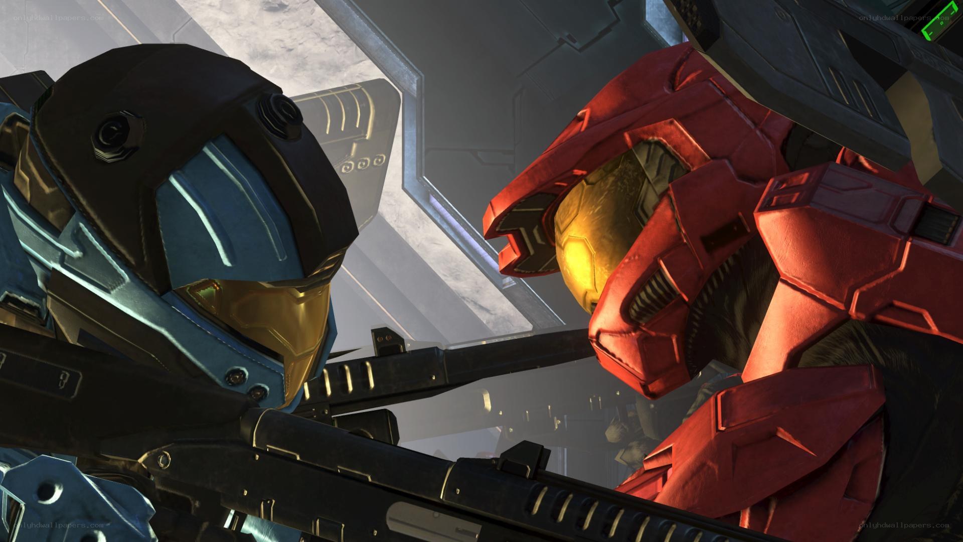 Halo Spartans in combat