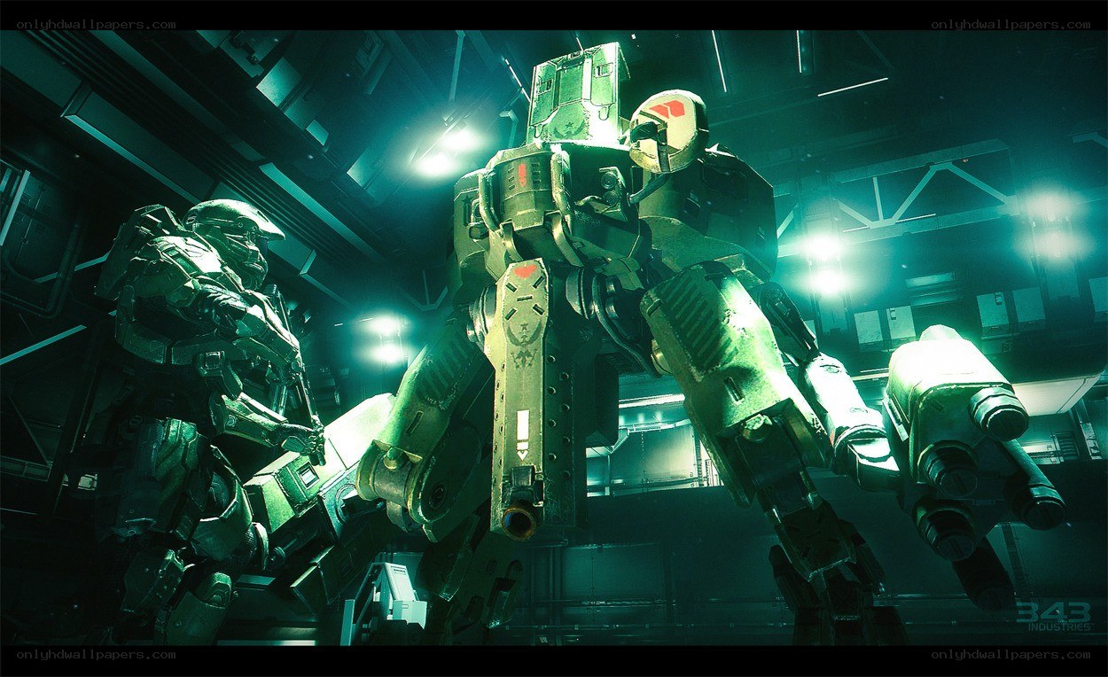 Halo Spartans with War Machine