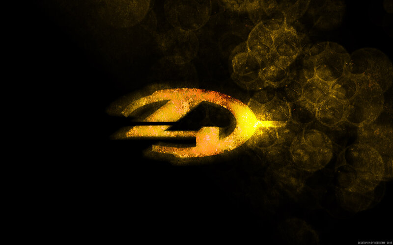 Halo Symbol Logo — Black