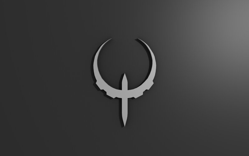 Halo symbol on dark background