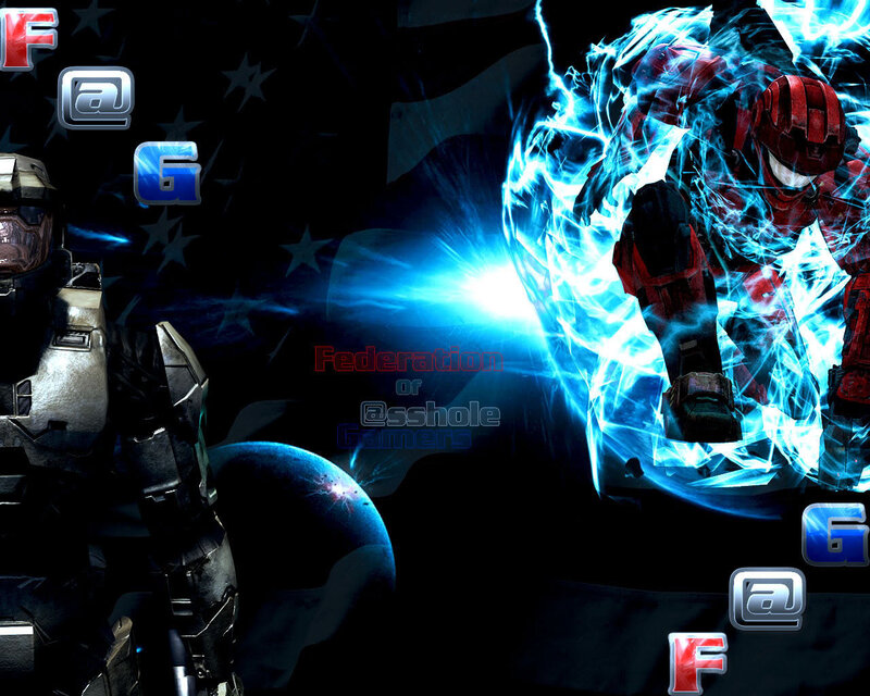 Halo-themed federation wallpaper