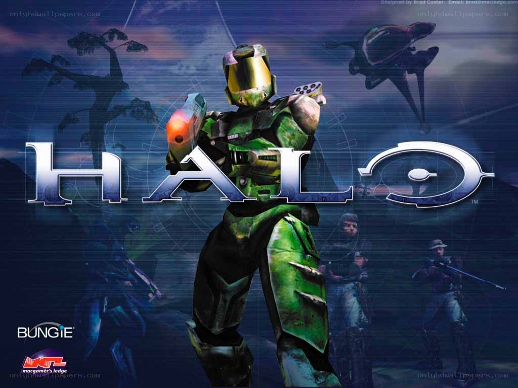 Halo video game artwork