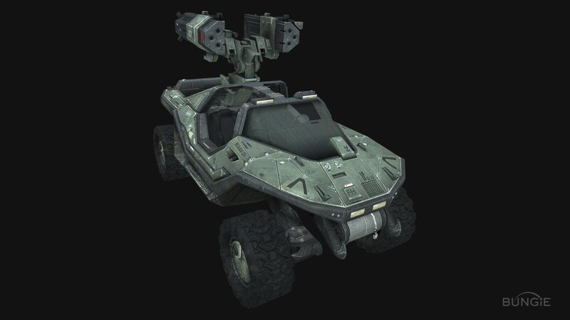 Halo Warthog Vehicle