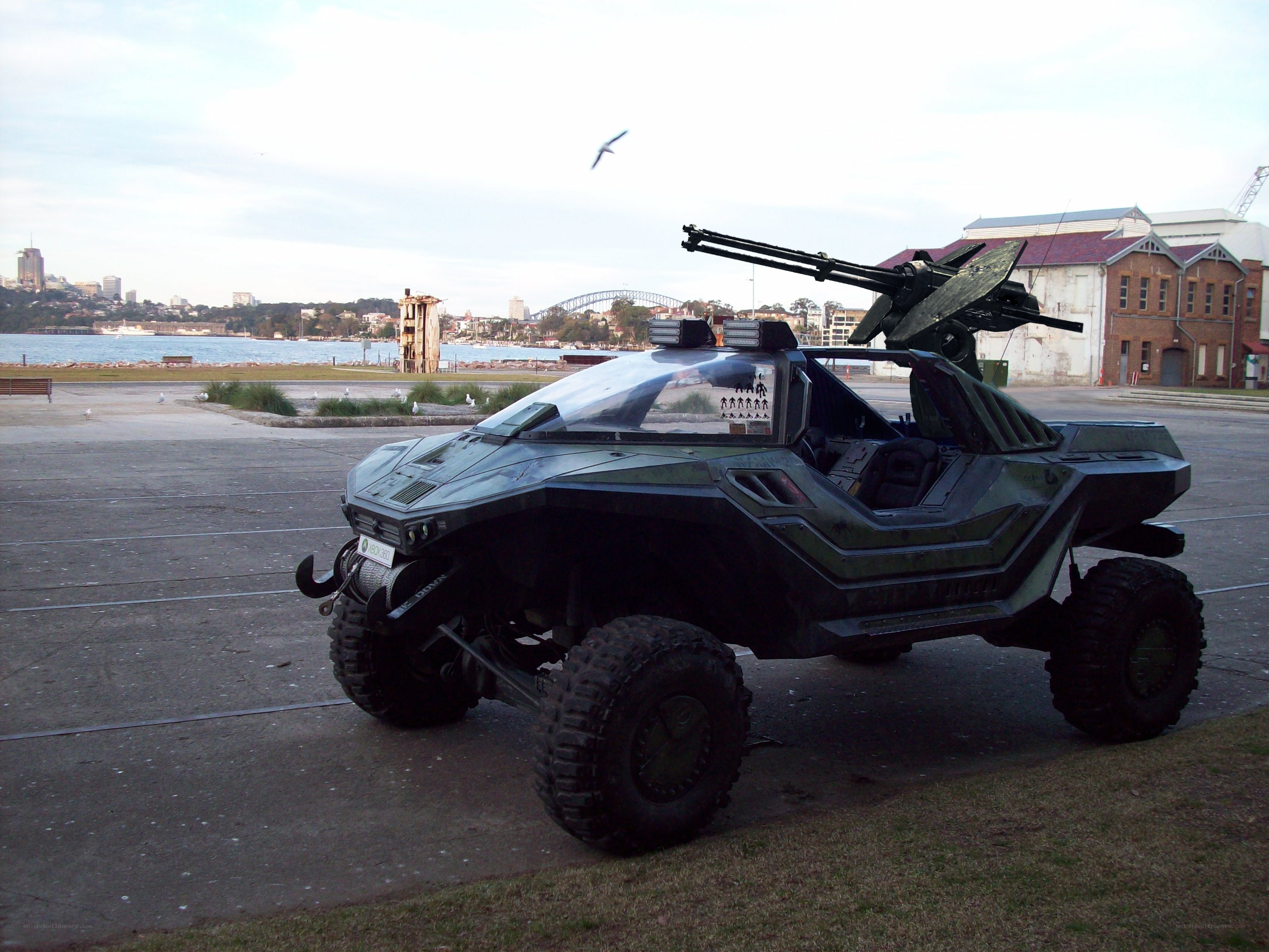 Halo Warthog vehicle display