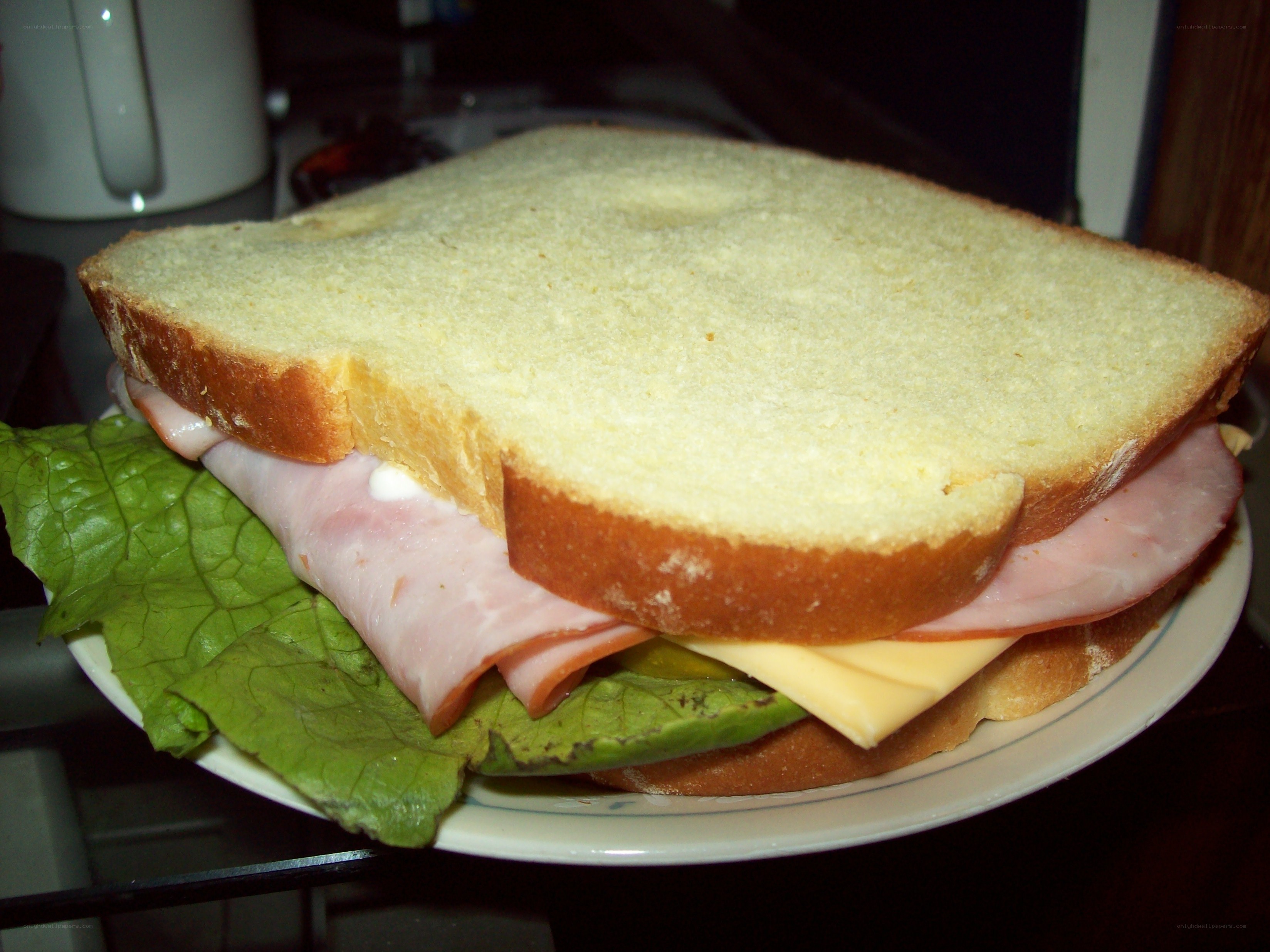 ham and cheese sandwich