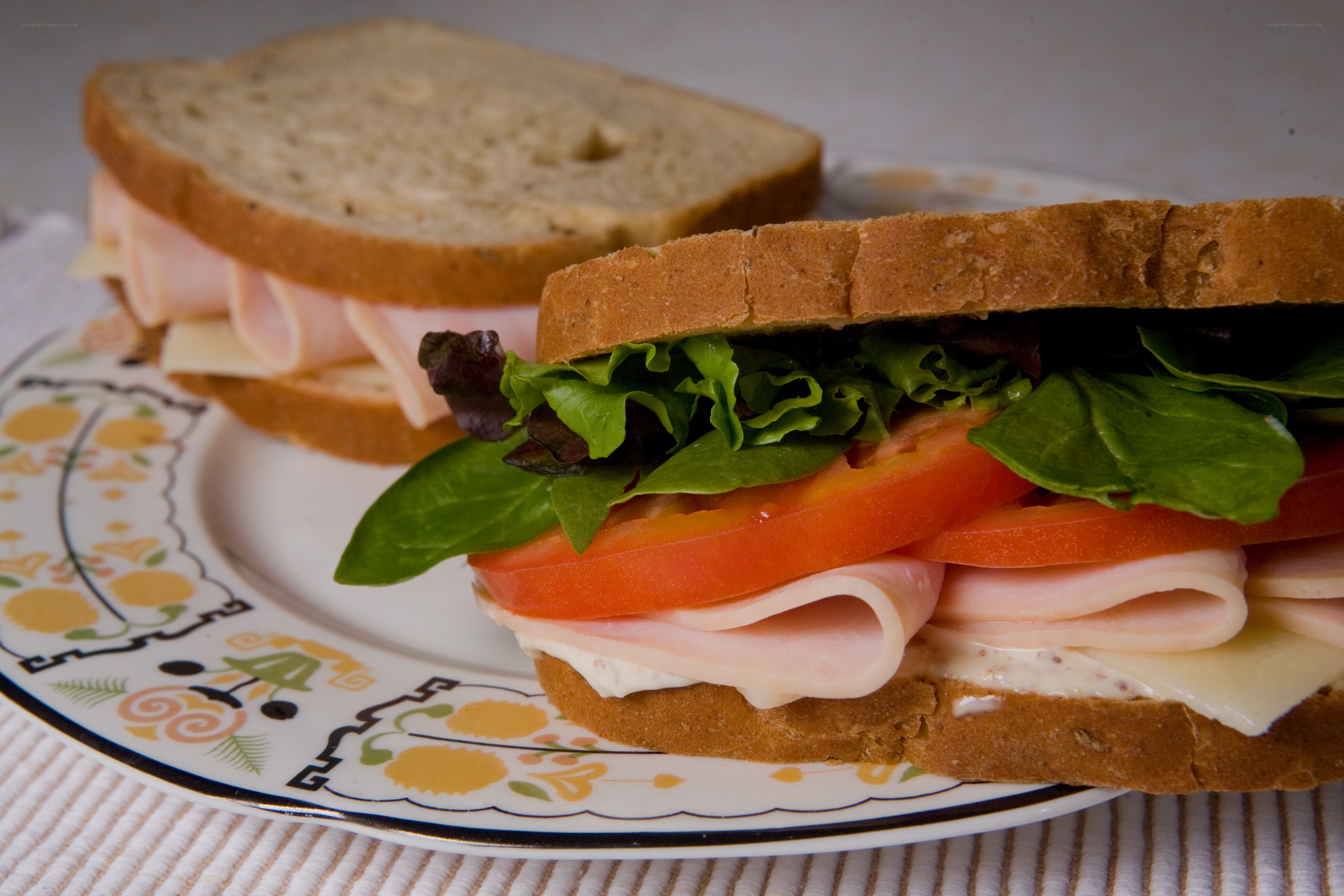 ham and cheese sandwich