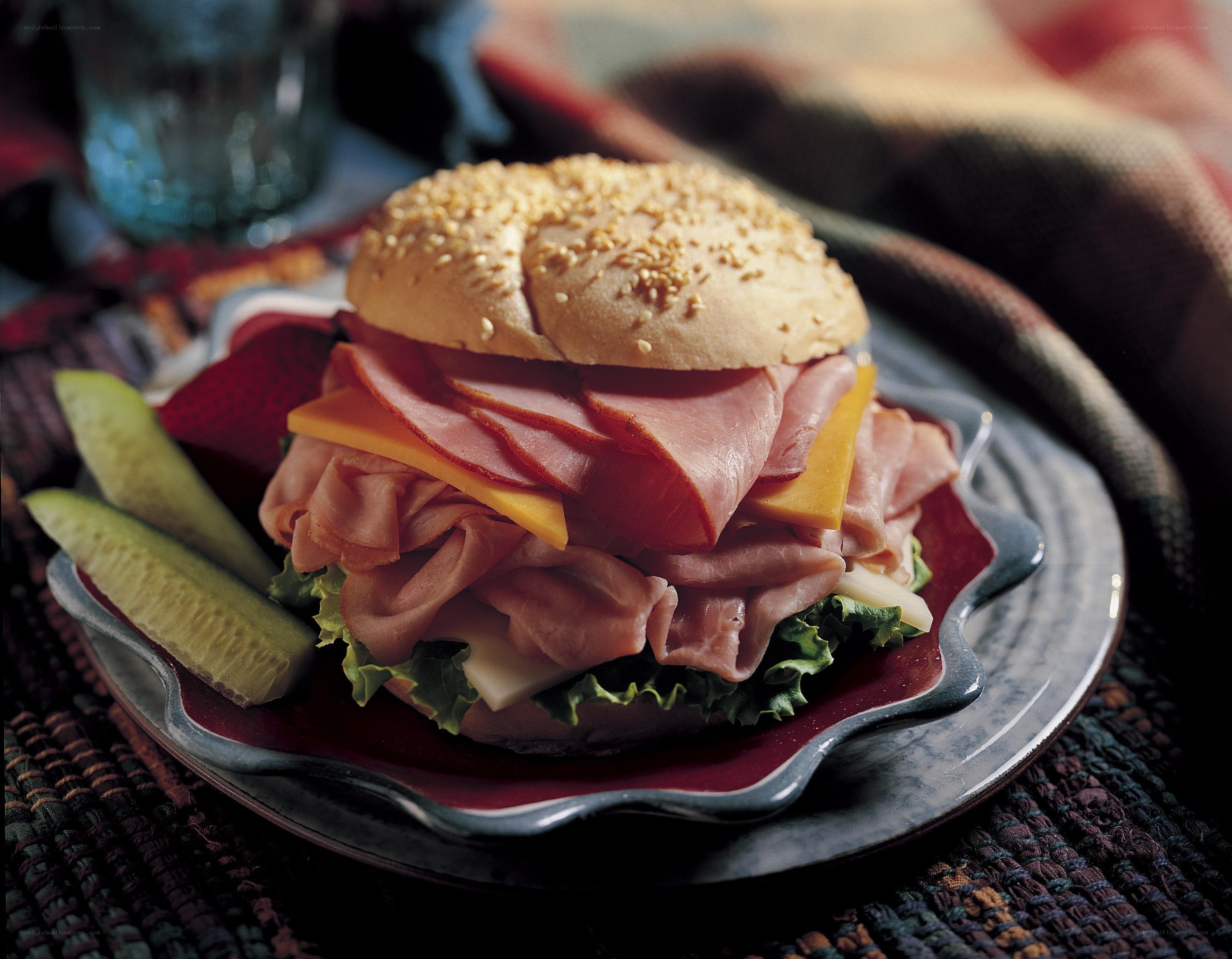 ham and cheese sandwich
