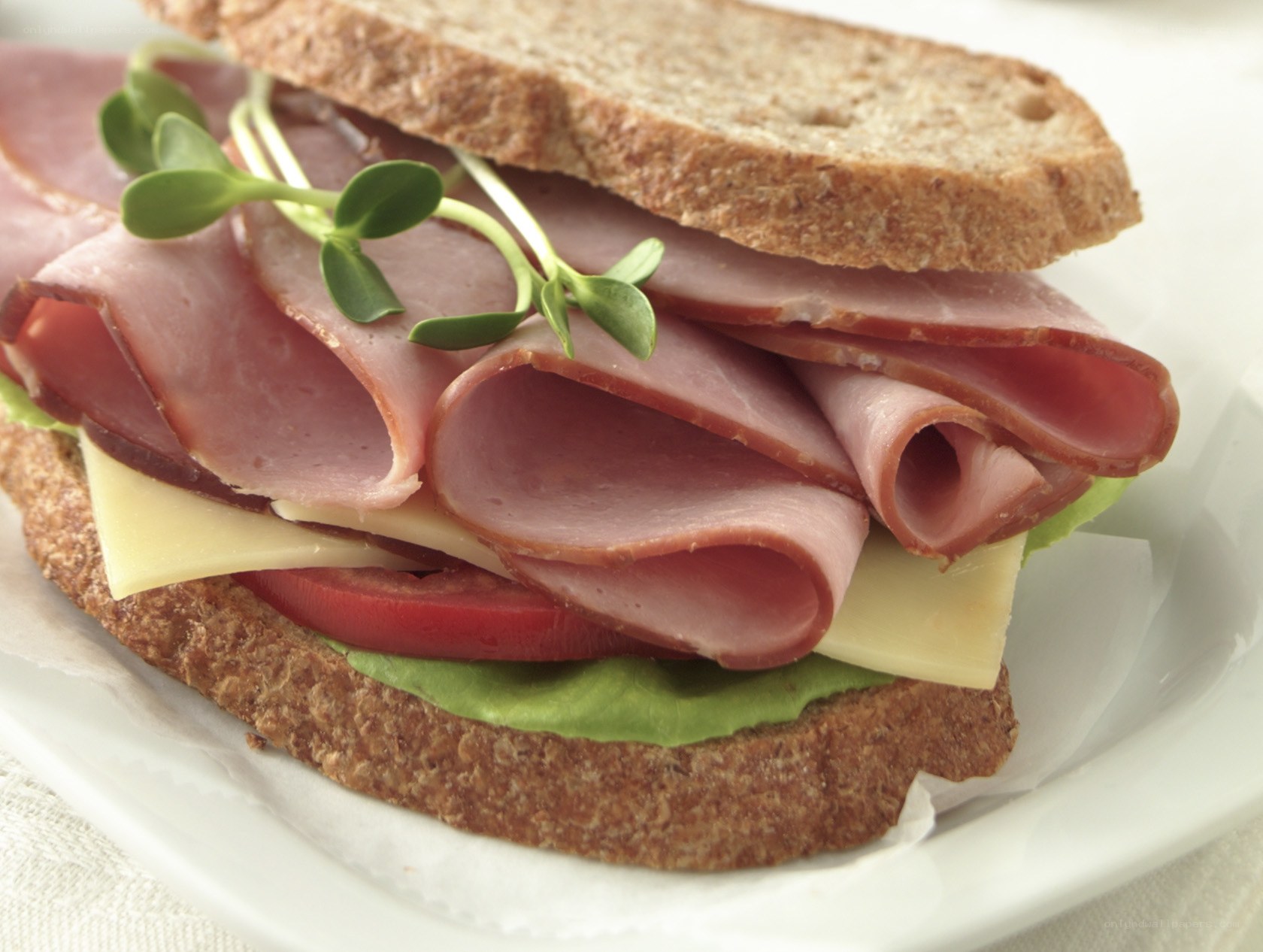 ham and cheese sandwich