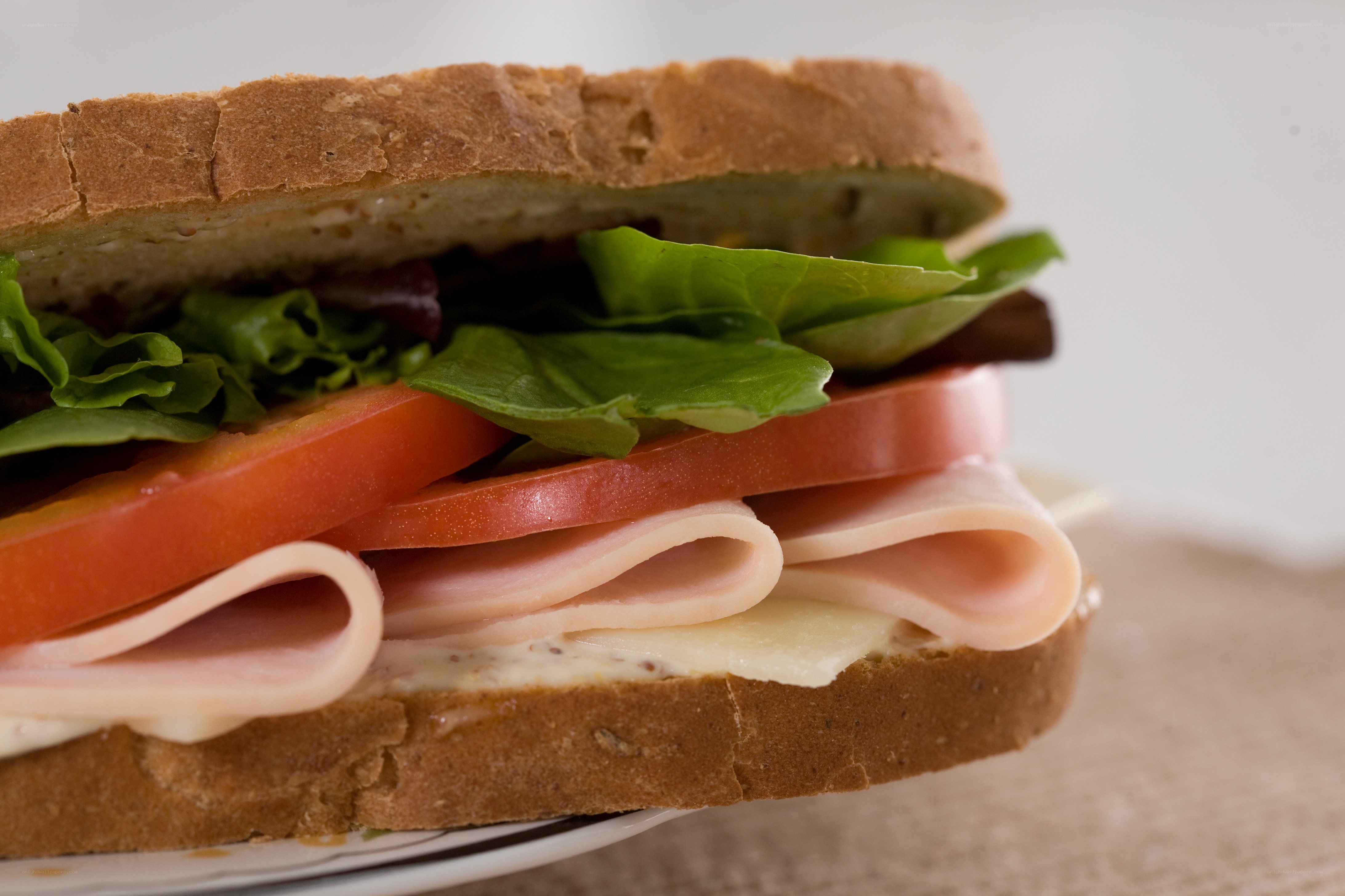 ham and cheese sandwich