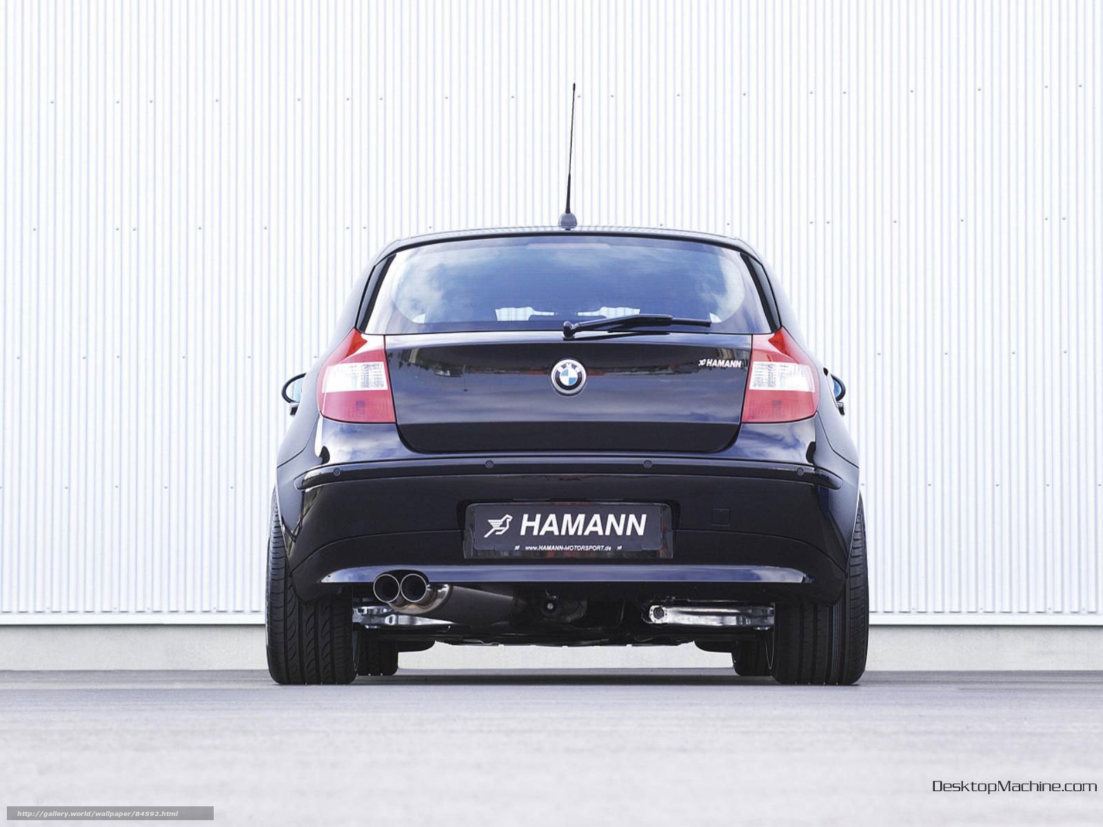 Hamann BMW 1-Series rear view