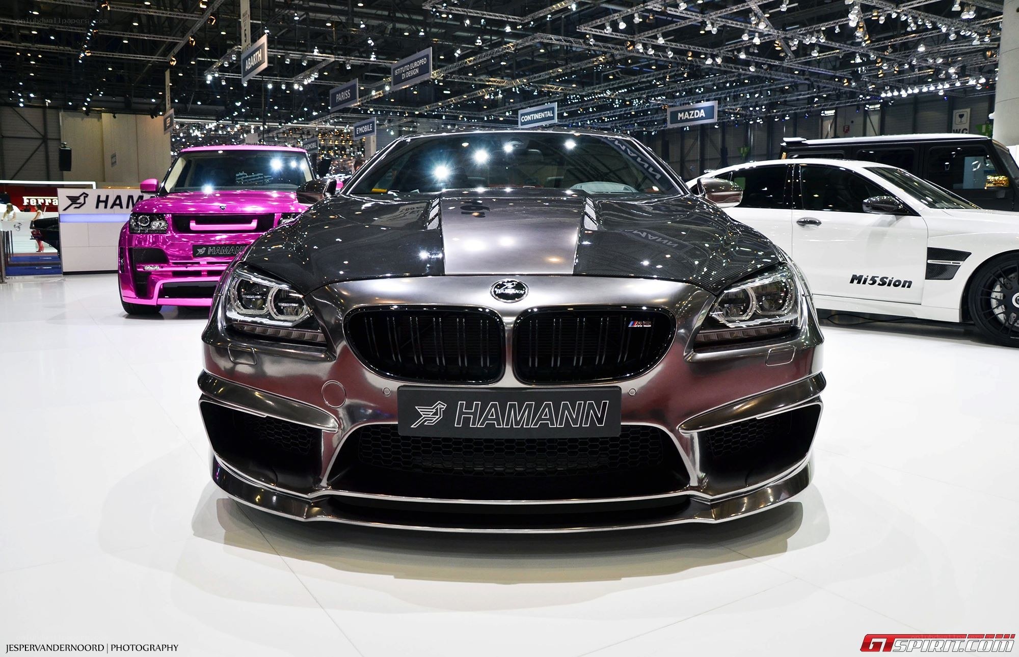 Hamann BMW at auto show