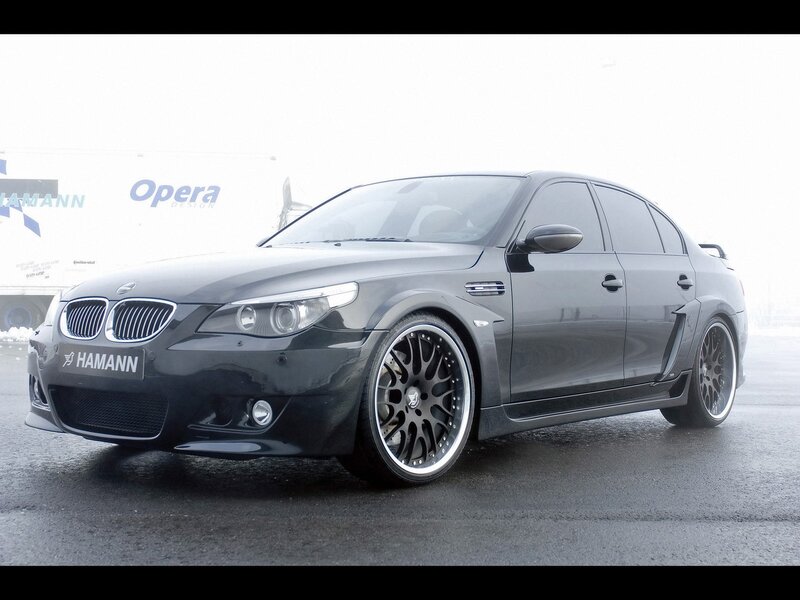 Hamann-modified BMW sedan