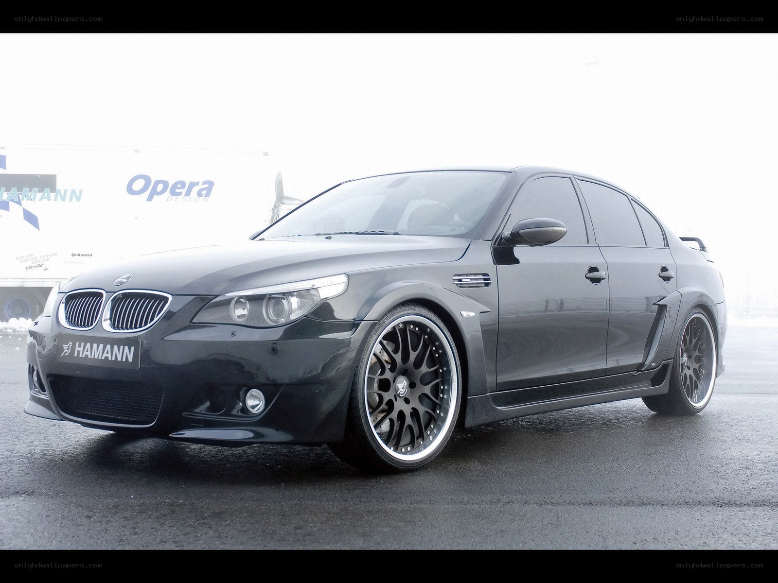Hamann-modified BMW sedan