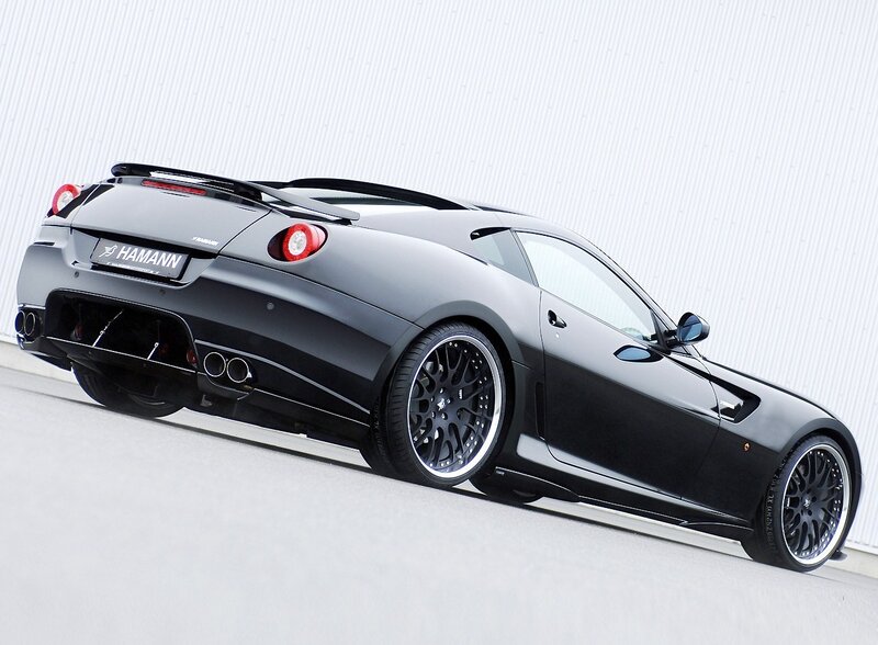 Hamann-modified Ferrari sports car