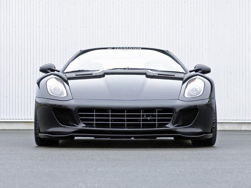 Hamann-modified Ferrari sports car