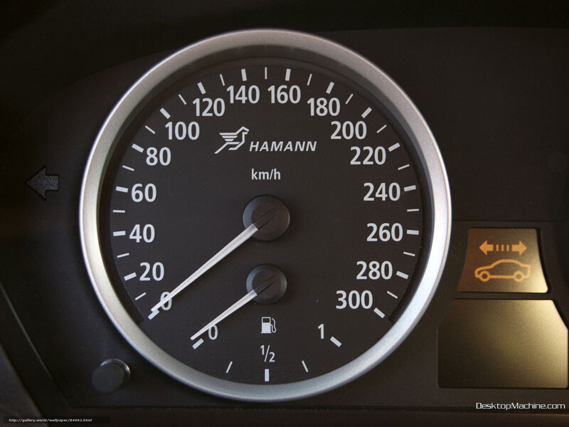 Hamann speedometer close-up