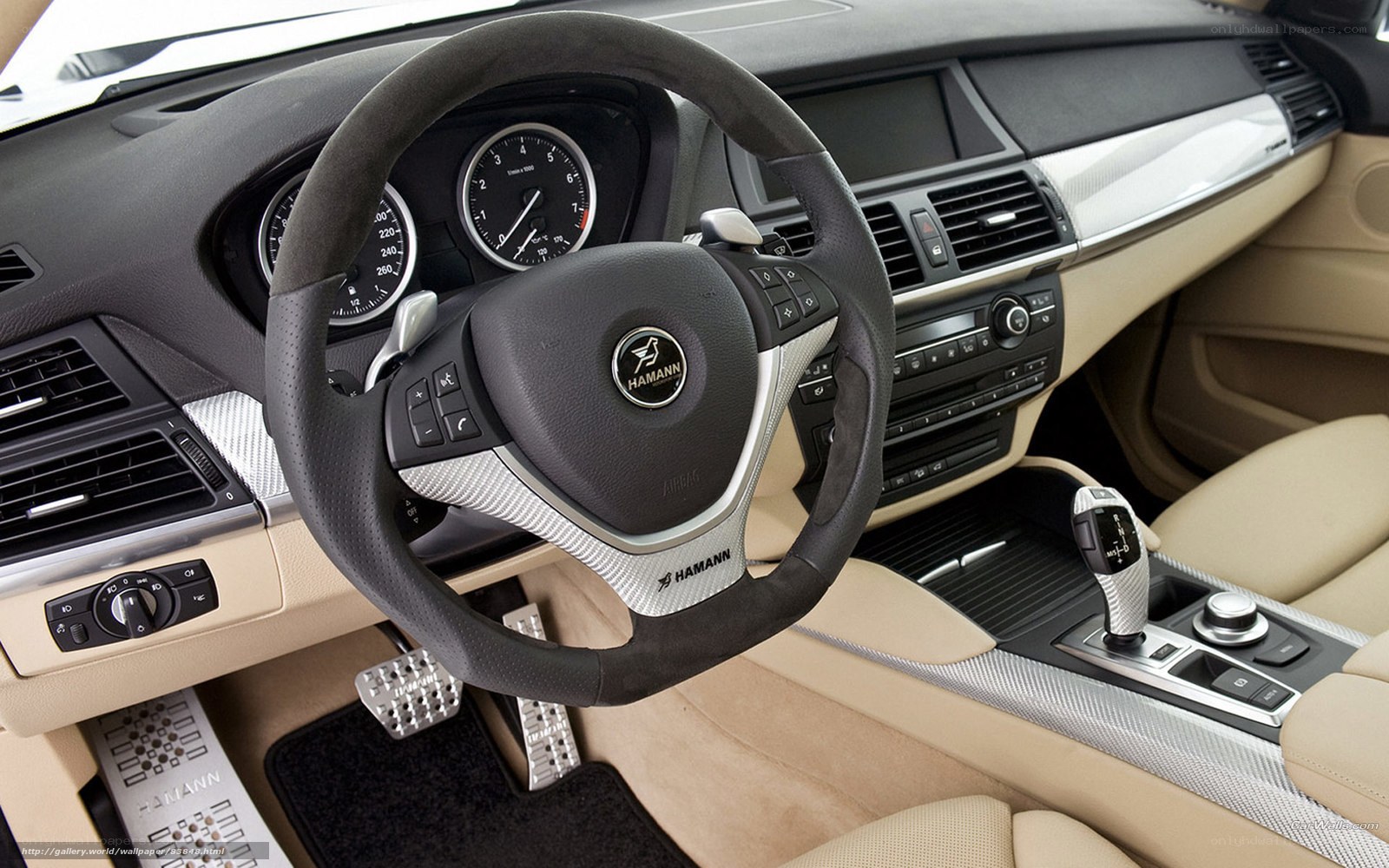 Hamann steering wheel interior