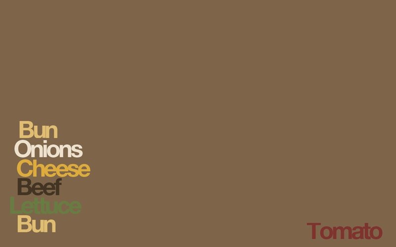 hamburger ingredients list