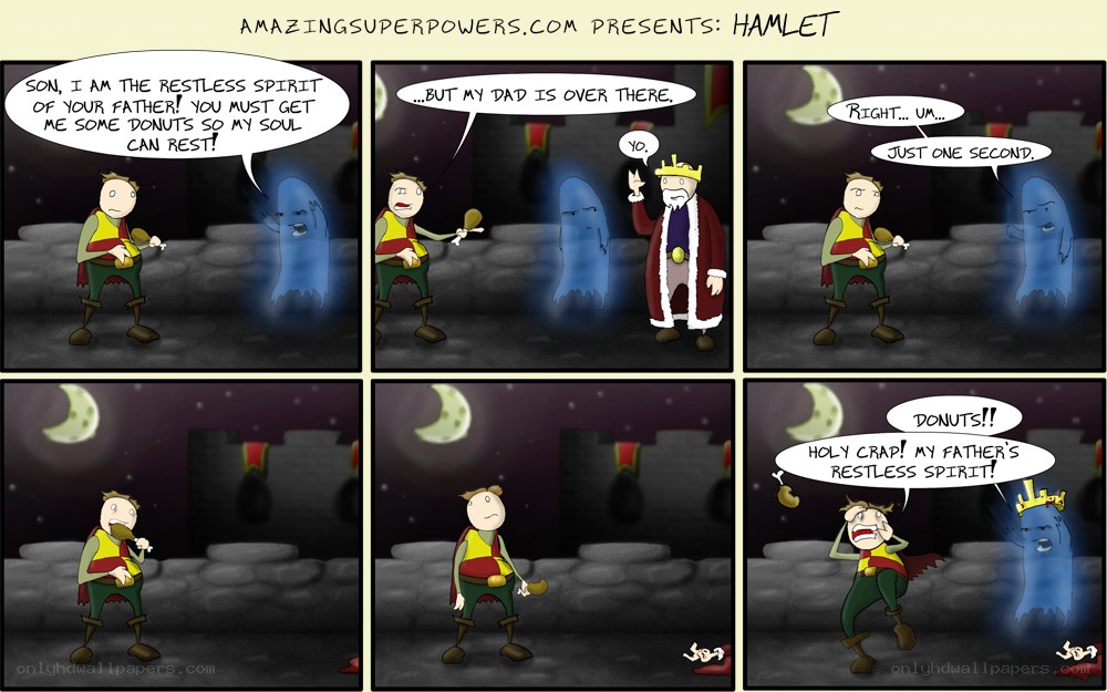 Hamlet comic strip