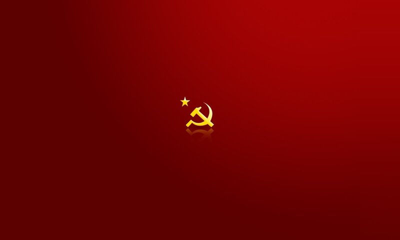 Hammer and Sickle Symbol — Red, Formal, Vector Art