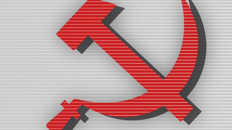 Hammer and Sickle Symbol — Red, Neutral