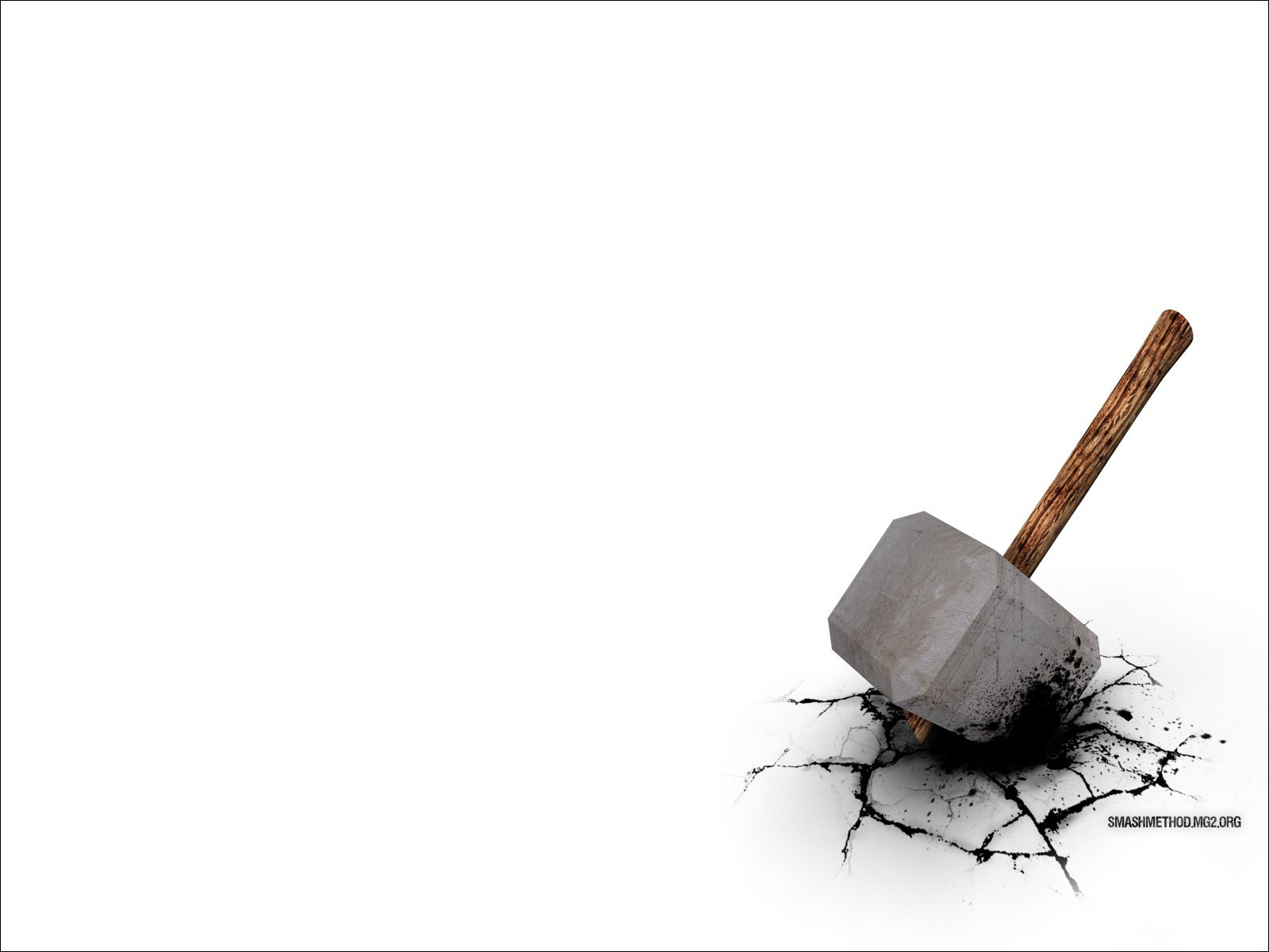 Hammer breaking surface