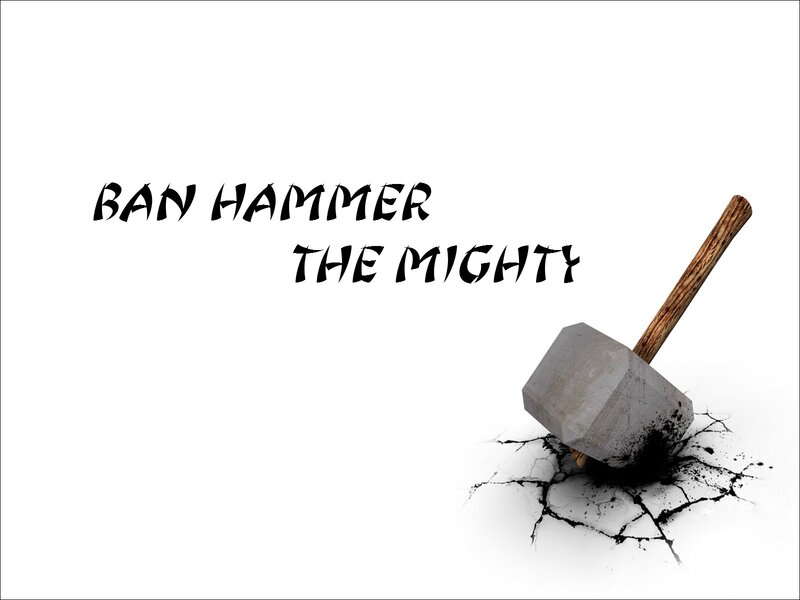 Hammer Breaking Surface — White, Dramatic, Digital Art