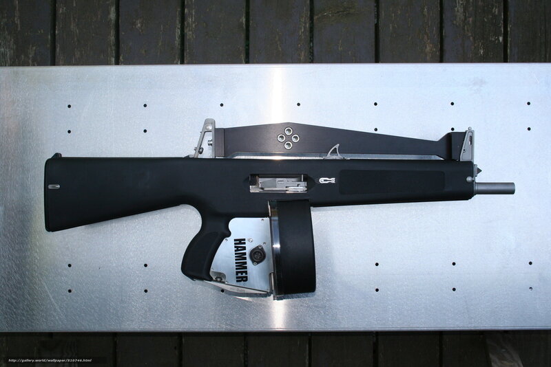 Hammer submachine gun