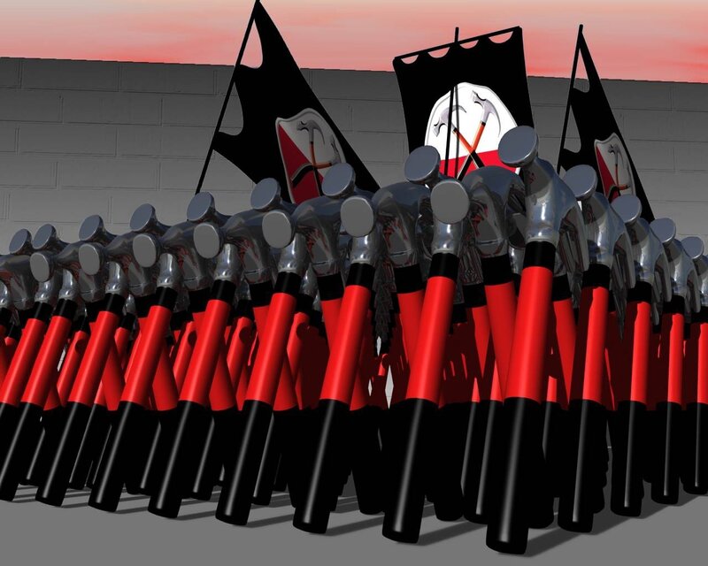 Hammers in formation