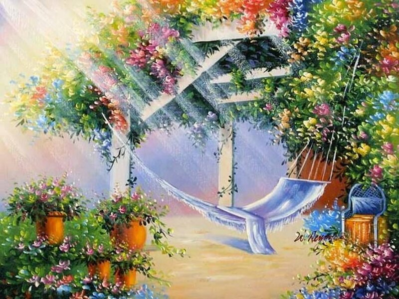 Hammock in Garden
