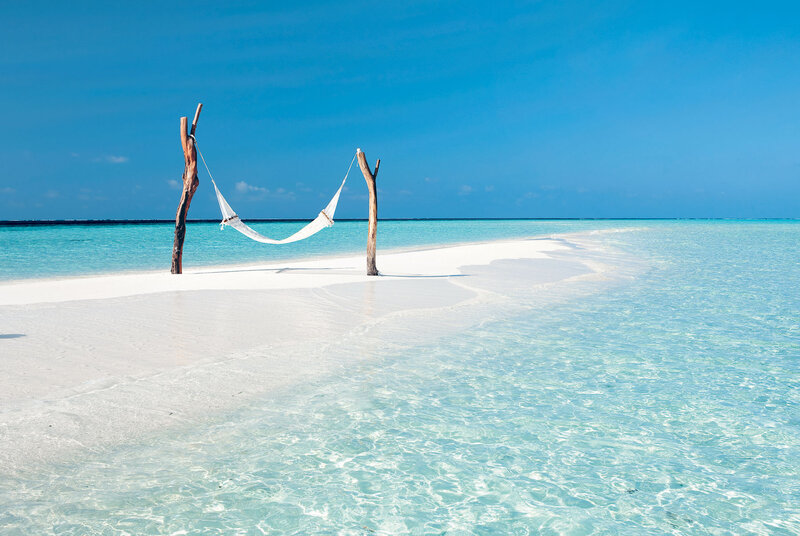 Hammock on Sandbar