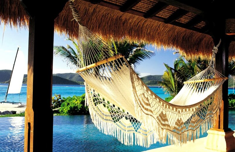 Hammock under Hut