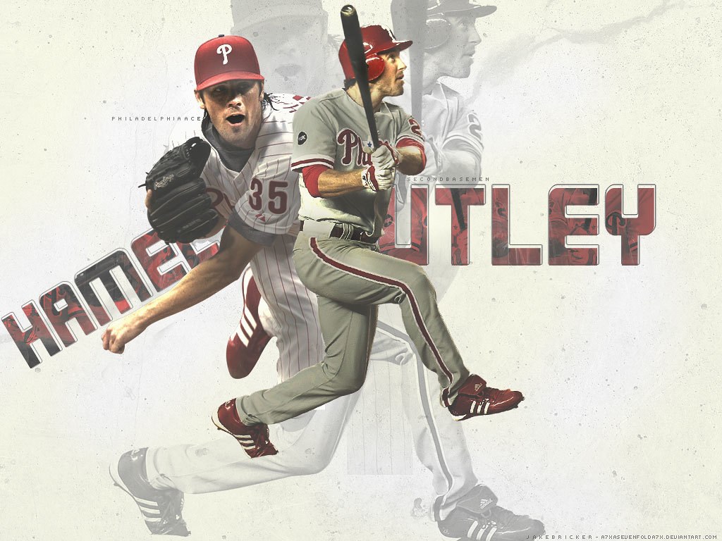 Hampel and Utley baseball collage