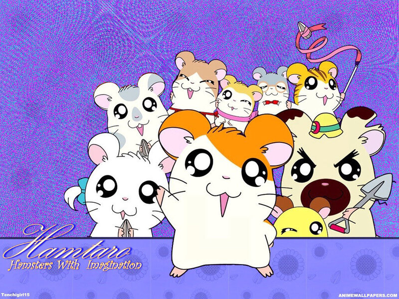 Hamster group illustration