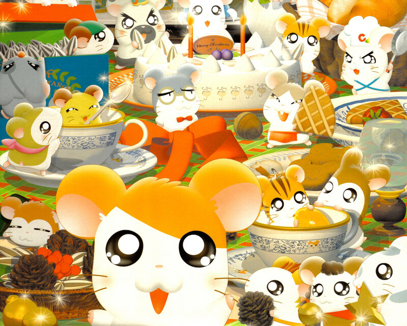 Hamsters at a Party