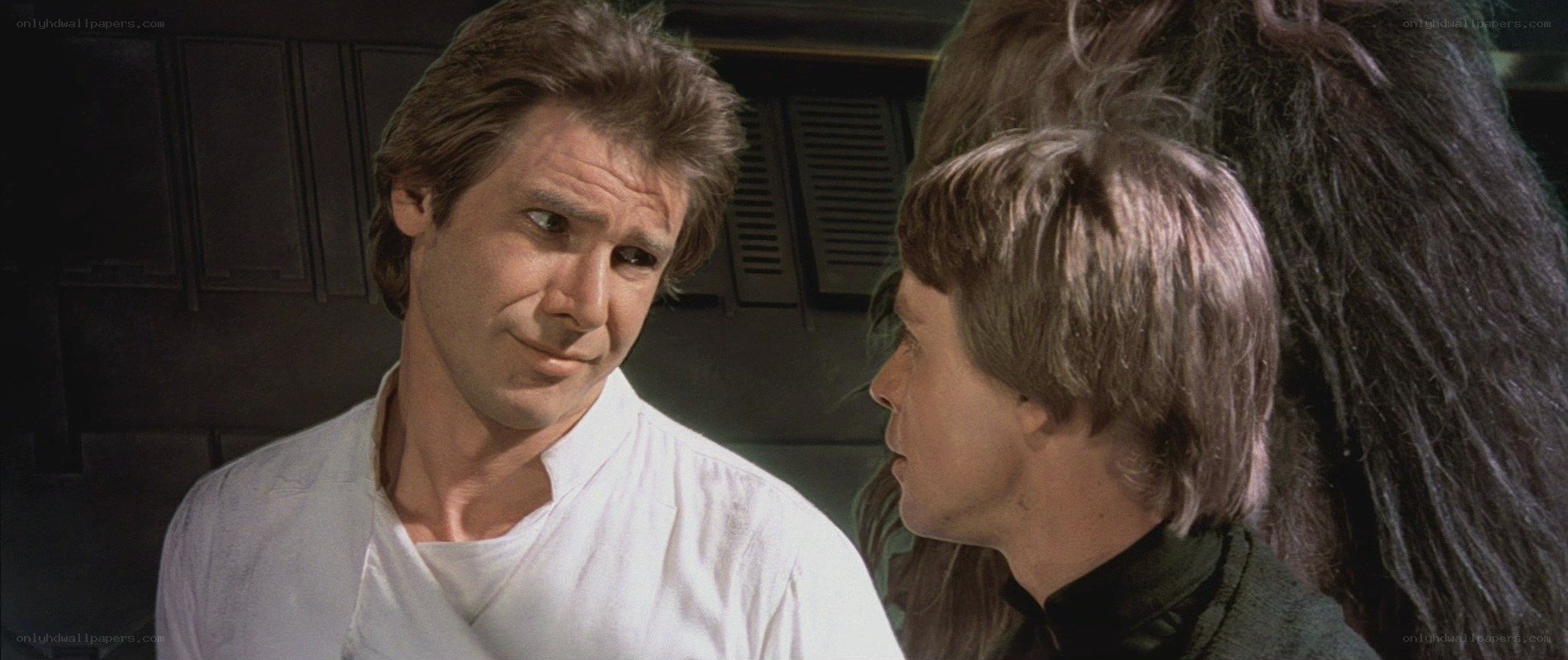Han Solo and Luke Skywalker talk