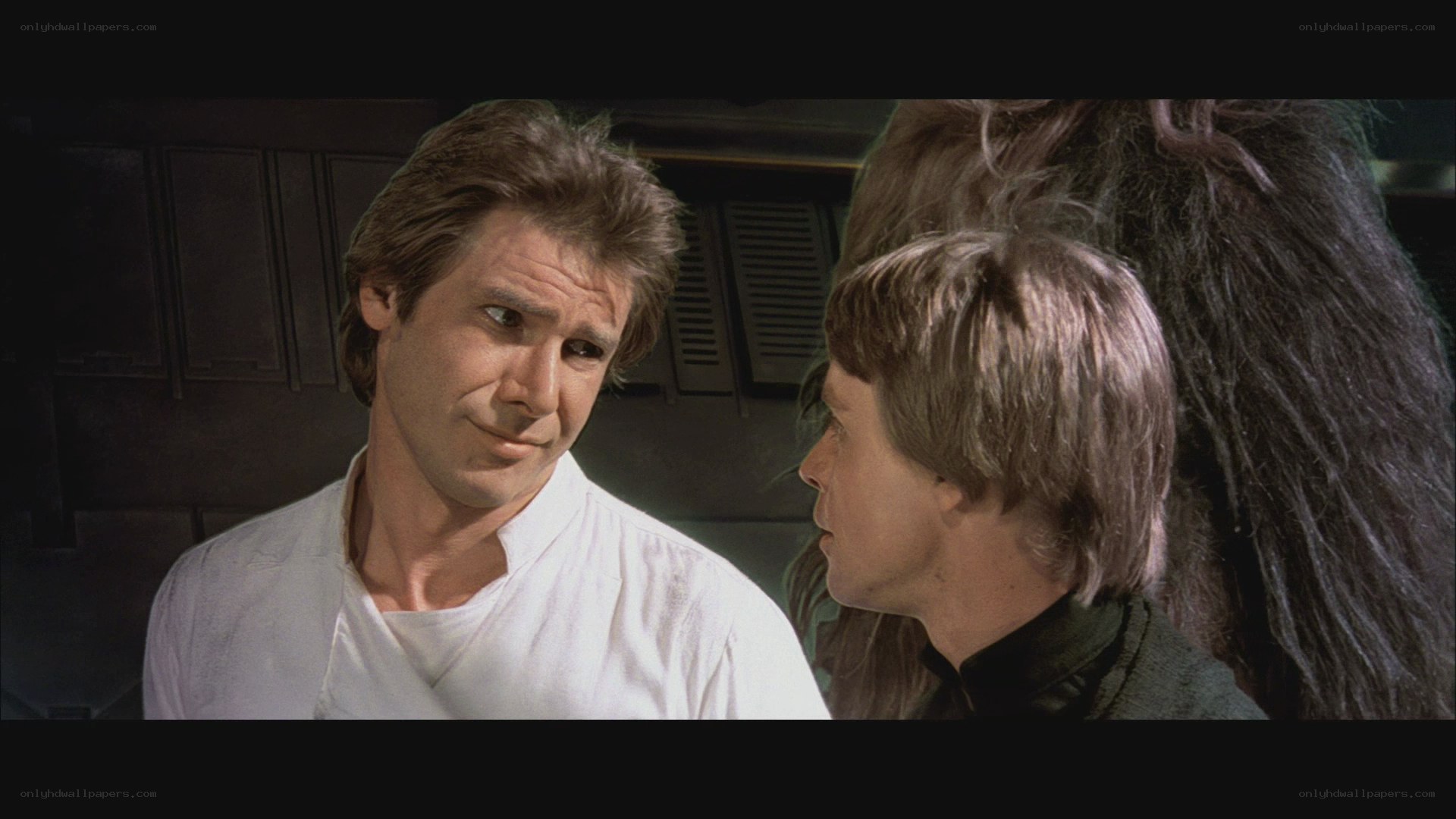 Han Solo and Luke Skywalker talk