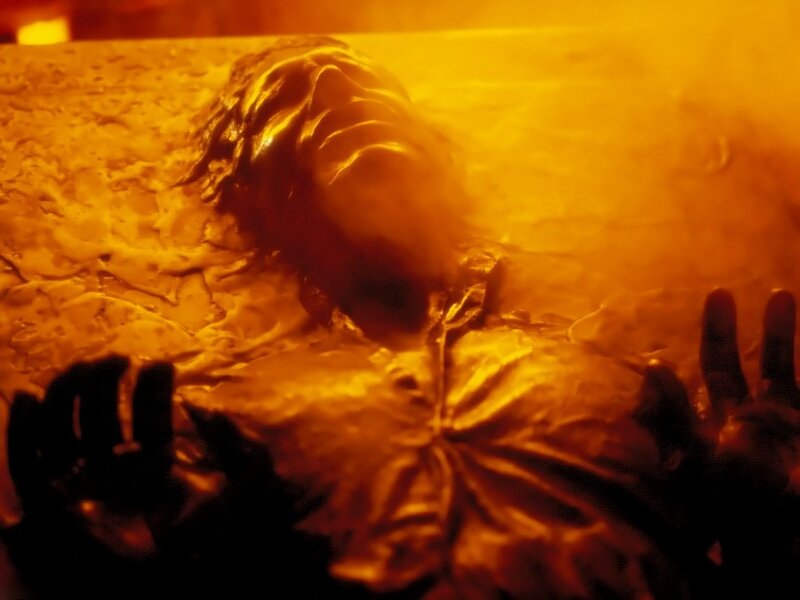Han Solo in Carbonite — Orange