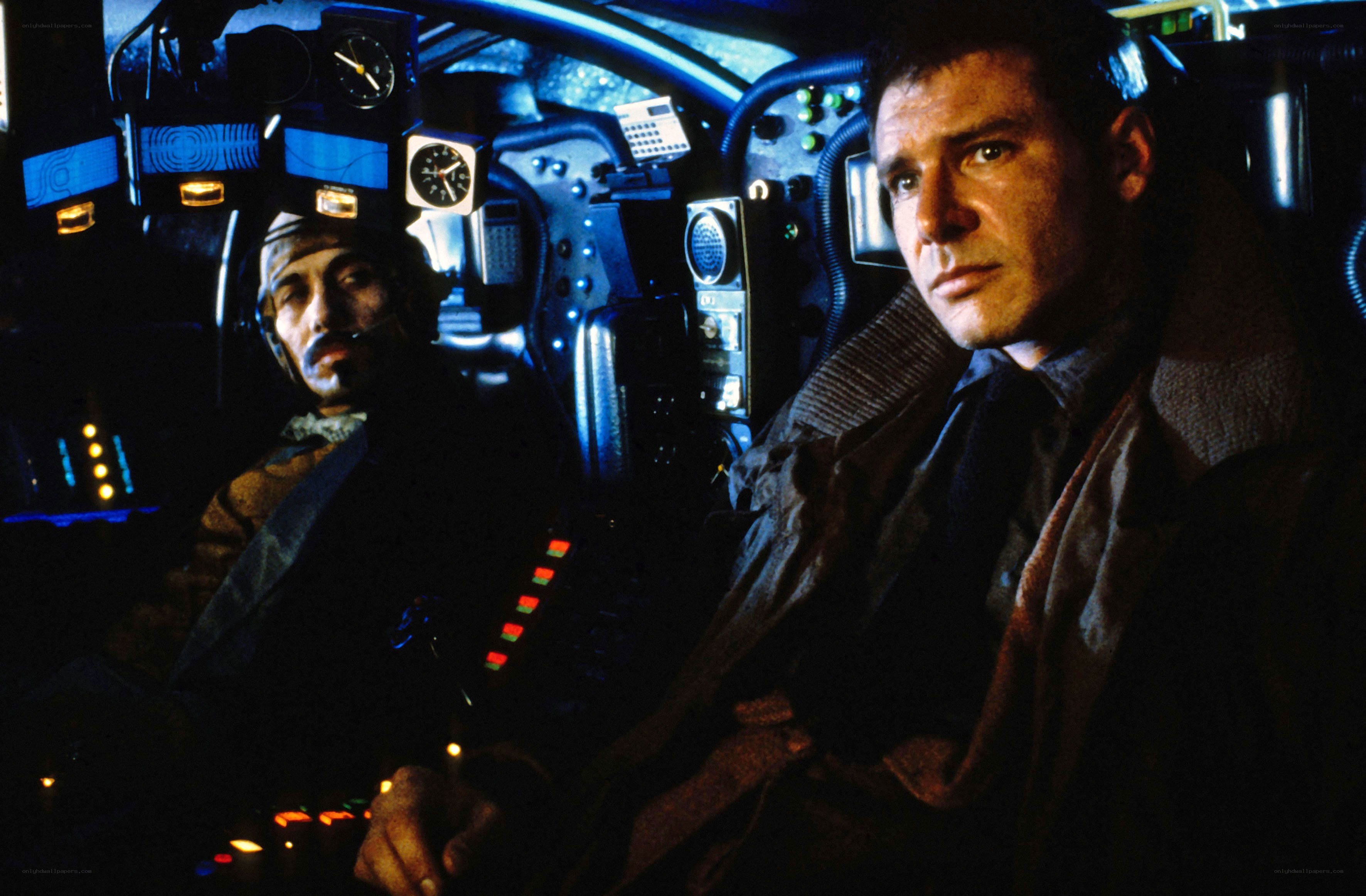 Han Solo in cockpit