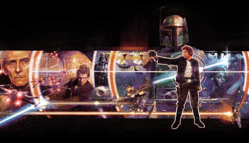 Han Solo with Characters