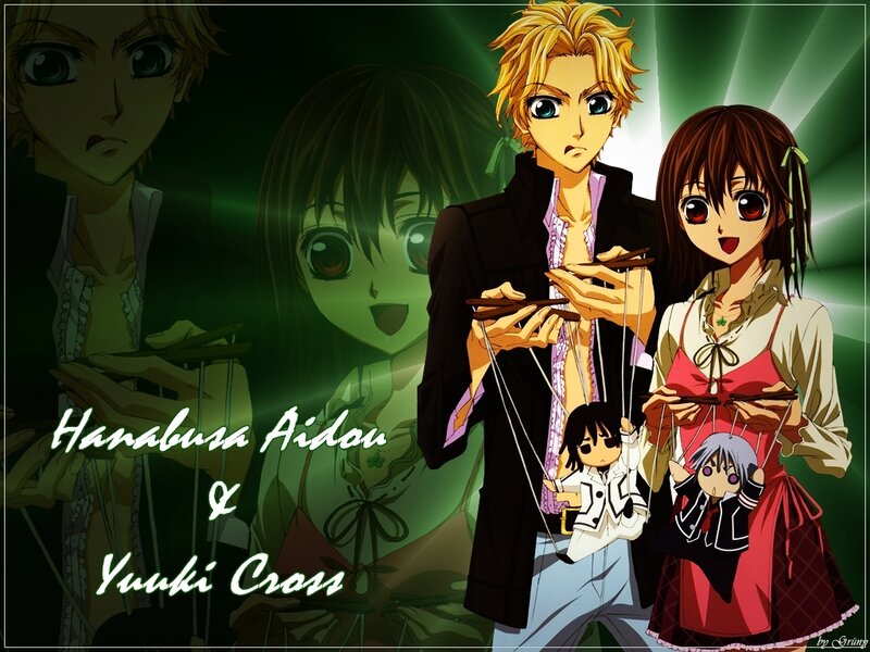 Hanabusa Aidou and Yuuki Cross