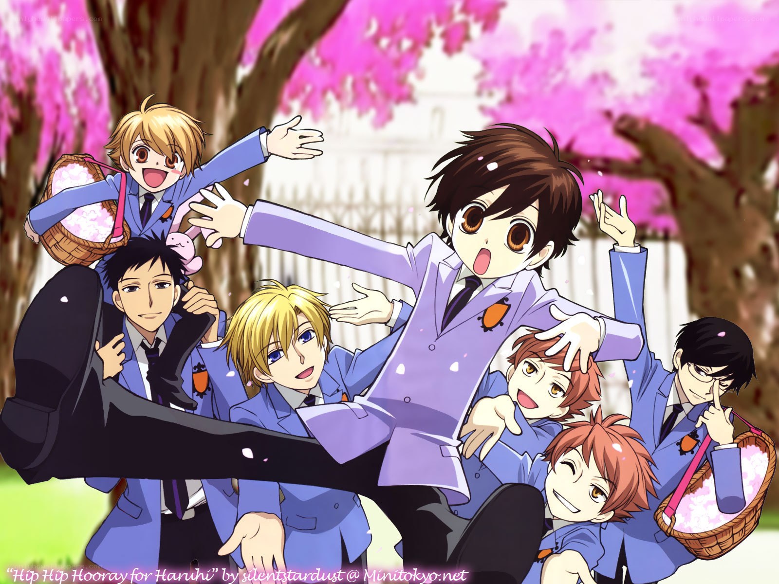 Hanagumi group celebration