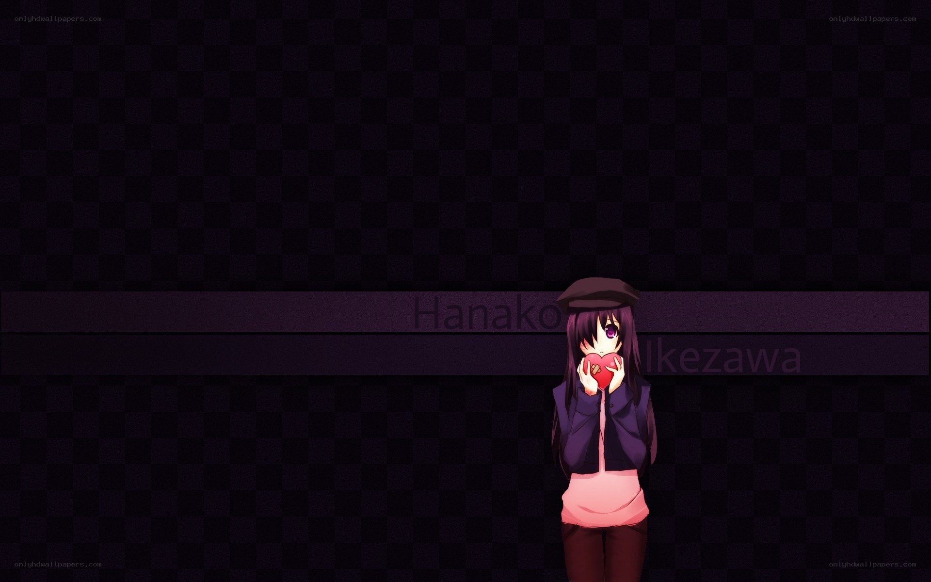Hanako Ikezawa holding a heart