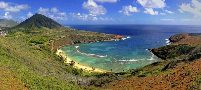 Hanauma Bay Beach — Blue