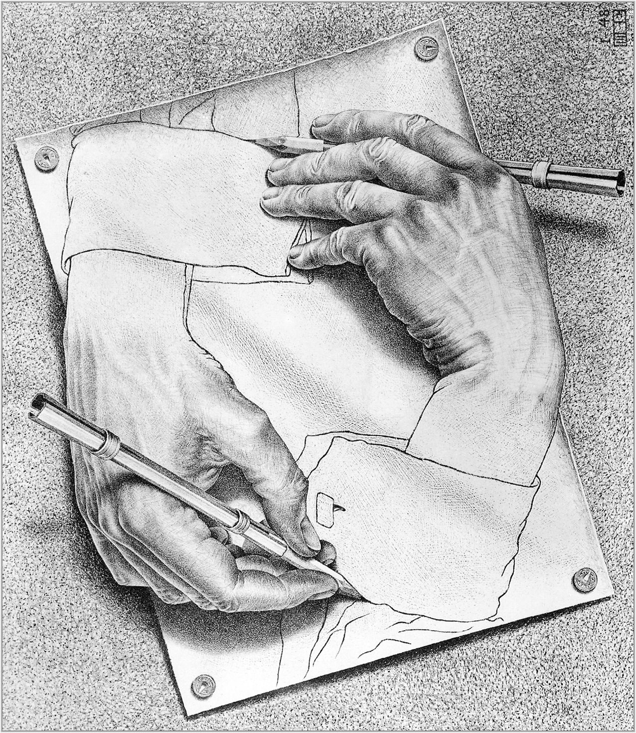 Hand Drawing Hand