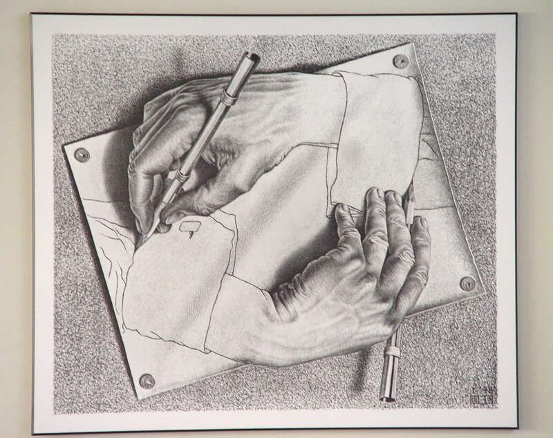 Hand Drawing Hand