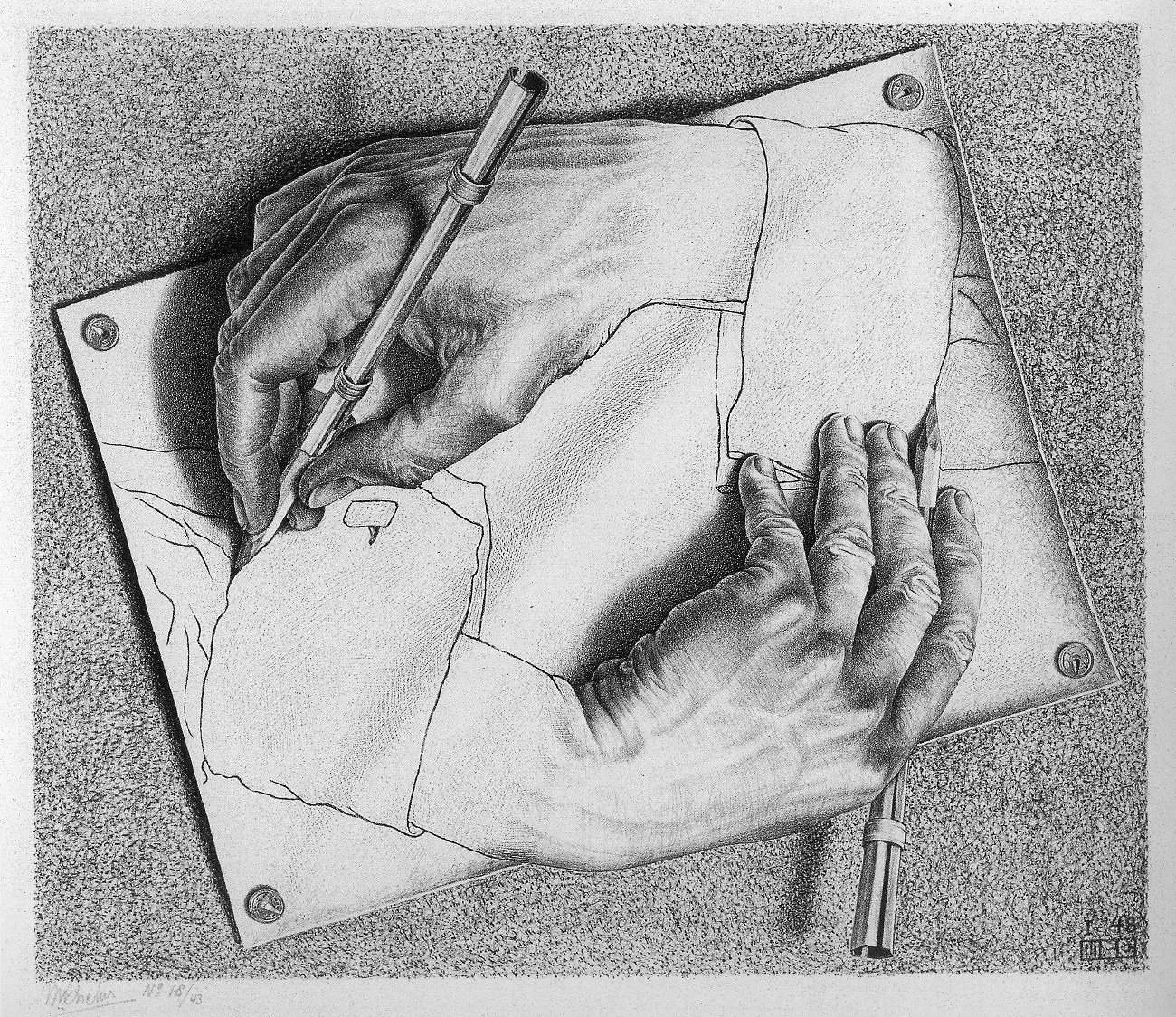 Hand Drawing Hand