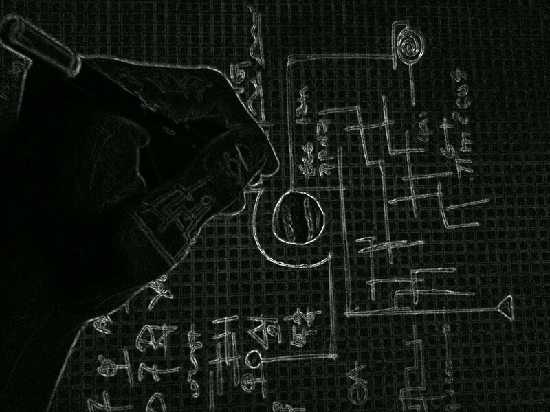 Hand Drawing on Graph Paper
